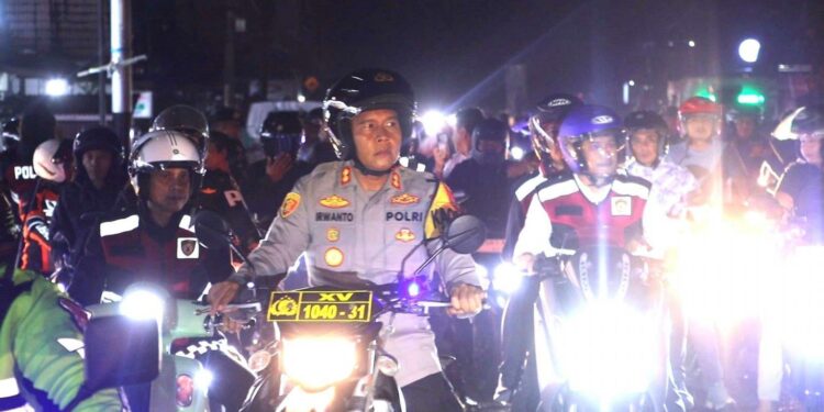 Kolaboratif, Kapolres dan Forkopimda Gelar Patroli Pengamanan Malam Pergantian Tahun