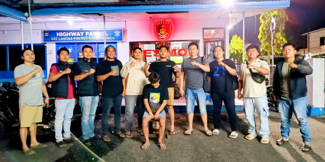 Responsif, Resmob Kotamobagu Amankan Terduga Pelaku Penikaman di Desa Bilalang Tiga