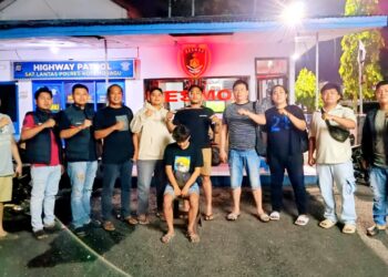 Responsif, Resmob Kotamobagu Amankan Terduga Pelaku Penikaman di Desa Bilalang Tiga