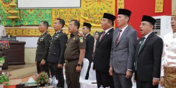 Kapolres Kotamobagu Hadiri Rapat Paripurna Istimewa Dalam Rangka HUT ke 116 Kotamobagu