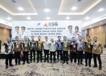 Wujud Dukungan, Wali Kota Kotamobagu Hadiri RUPS Tahunan dan Luar Biasa Bank SulutGo