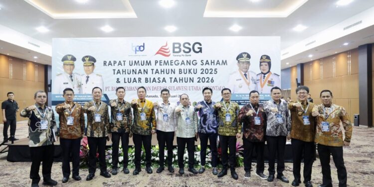 Wujud Dukungan, Wali Kota Kotamobagu Hadiri RUPS Tahunan dan Luar Biasa Bank SulutGo