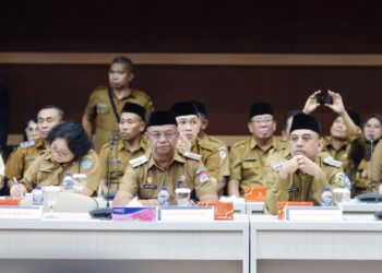 Wujud Dukungan, Oskar Manoppo Hadiri HLM TPID dan Forum Strategis Ekonomi Daerah