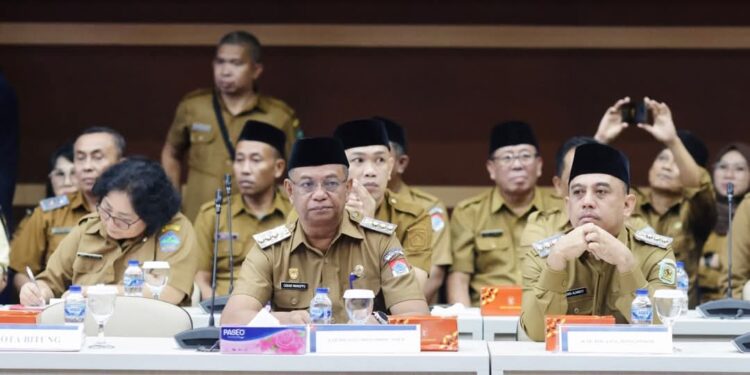 Wujud Dukungan, Oskar Manoppo Hadiri HLM TPID dan Forum Strategis Ekonomi Daerah