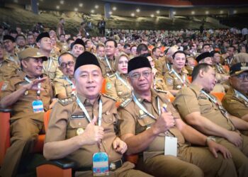 Dibuka Presiden RI, Bupati dan Wakil Bupati Boltim Hadiri Rakornas Tahun 2026