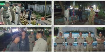 Sasar Titik Rawan Pelanggaran Perda, Satpol PP Kotamobagu Giatkan Patroli Pengawasan