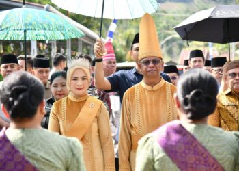 Hadiri Acara Adat Tulude, Oskar: Bukti Nyata Indahnya Keberagaman