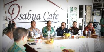 Matangkan Pelaksanaan Pasar Senggol, Weny Gaib Gelar Rapat Bersama Forkopimda