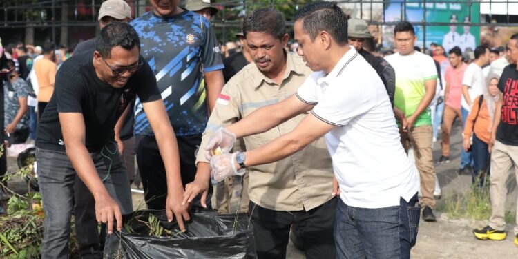 Usung Slogan Modarit, Weny Gaib Launching Gerakan Indonesia ASRI di Kotamobagu