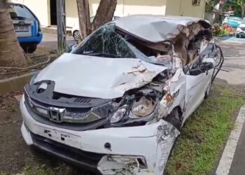 Berujung Kecelakaan, Pinjam Kendaraan Tanpa Izin, Oknum Polisi Dilaporkan ke Propam