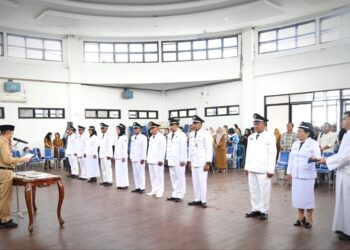 Wakili Bupati, Wabup Boltim Lantik 11 Pj Sangadi