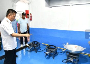 Pastikan Sesuai Standar, Argo Sumaiku Monitoring Kesiapan Dapur MBG di Boltim