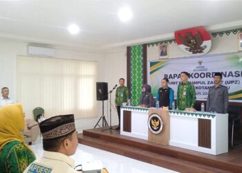 Wakili Wali Kota, Sahaya Mokoginta Buka Rakor Pengelolaan Zakat