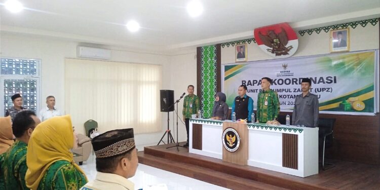 Wakili Wali Kota, Sahaya Mokoginta Buka Rakor Pengelolaan Zakat