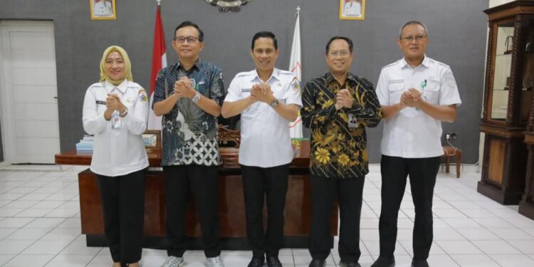 Bahas Hal ini, Weny Gaib Terima Kunjungan Kepala BPKP Sulut