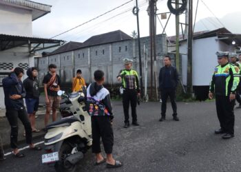 Polres Kotamobagu Giatkan Patroli Selama Ramadan, Sasar Balap Liar dan Knalpot Brong