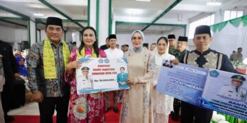 Weny-Rendy Dampingi Agenda Safari Ramadan Gubernur Sulut di Kotamobagu