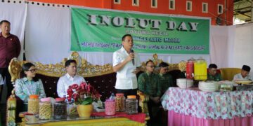 Ajang Silaturahmi, Weny-Rendy Hadiri Inolut Day Desa Poyowa Kecil