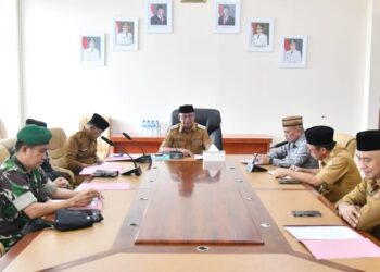 Oskar Manoppo Pimpin Rapat Forkopimda, Bahas Isu Strategis Jelang Perayaan Idul Fitri