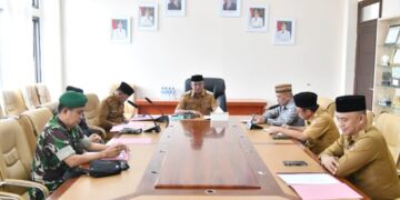 Oskar Manoppo Pimpin Rapat Forkopimda, Bahas Isu Strategis Jelang Perayaan Idul Fitri