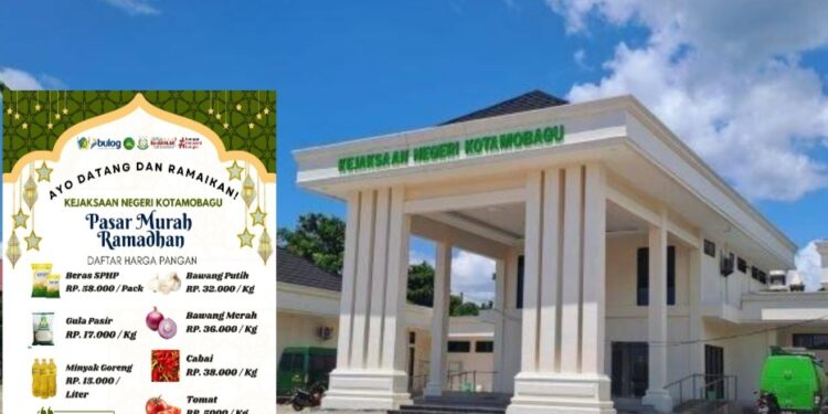 Jangan Lewatkan! Besok Kejari Kotamobagu Gelar Pasar Murah Ramadan