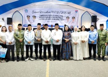 Agenda Safari Ramadan, Oskar-Argo Sambut Kunjungan Gubernur Sulut di Kabupaten Boltim