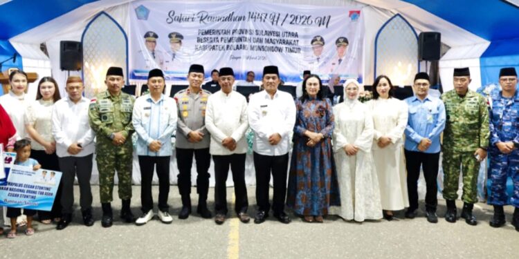 Agenda Safari Ramadan, Oskar-Argo Sambut Kunjungan Gubernur Sulut di Kabupaten Boltim