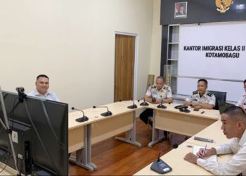 Kanim Imigrasi Kotamobagu Ikuti Sosialisasi Pembangunan  Zona Integritas Menuju WBK/WBBM