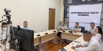 Kanim Imigrasi Kotamobagu Ikuti Sosialisasi Pembangunan  Zona Integritas Menuju WBK/WBBM