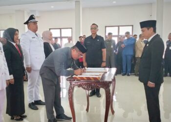 Penyegaran Jabatan, Weny Gaib Lantik 174 Pejabat Pemkot Kotamobagu