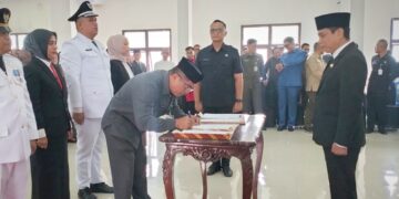 Penyegaran Jabatan, Weny Gaib Lantik 174 Pejabat Pemkot Kotamobagu