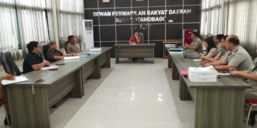Program PTSL, DPRD Kotamobagu Gelar Rapat Bersama Kantor Pertanahan