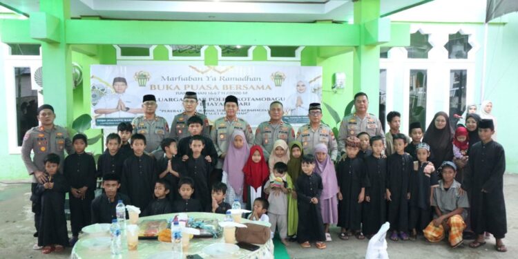 Momentum Kebersamaan, Polres Kotamobagu Gelar Buka Puasa Bersama
