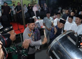 Kapolres Kotamobagu Bersama Forkopimda Lepas Pawai Takbir Idul Fitri 1447 Hijriah