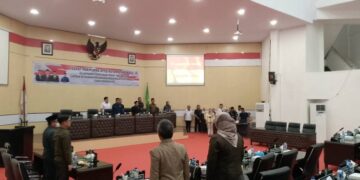 DPRD Kotamobagu Gelar Rapat Paripurna Pembicaraan LKPJ Wali Kota Tahun 2025