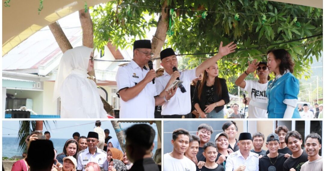 Pererat Silaturahmi, Bupati dan Wabup Boltim Hadiri Perayaan Ketupat Desa Kotabunan Bersatu