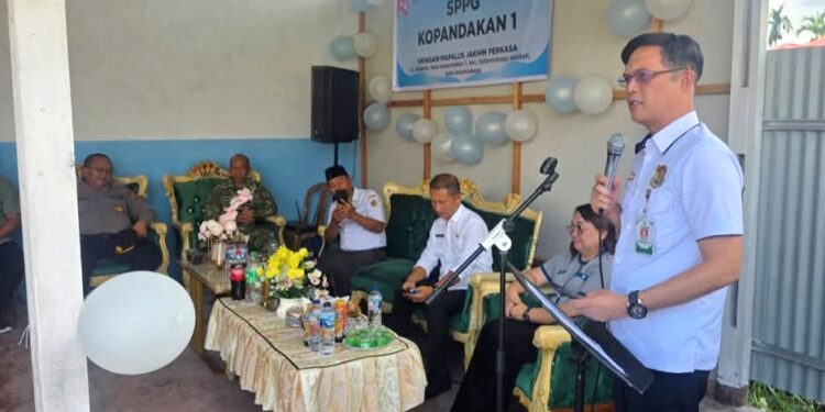 Wakili Wali Kota, Asisten I Pemkot Kotamobagu Hadiri Launching SPPG MBG Kopandakan Satu