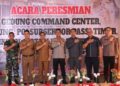 Hadir Langsung, Weny Gaib Apresiasi Peresmian Command Center Polres Kotamobagu