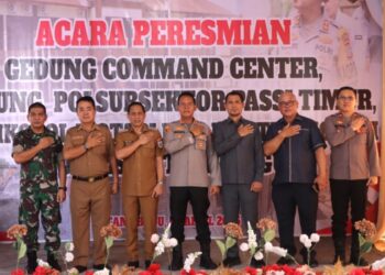 Hadir Langsung, Weny Gaib Apresiasi Peresmian Command Center Polres Kotamobagu