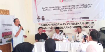 Penguatan Kelembagaan, Bawaslu Bolmong Gelar Rakor Bersama Unsur Terkait