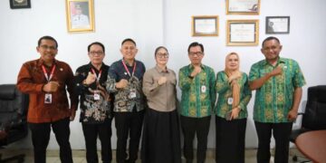 Penguatan Sinergitas Informasi Publik, Diskominfo Kotamobagu Terima Kunker KPID Sulut